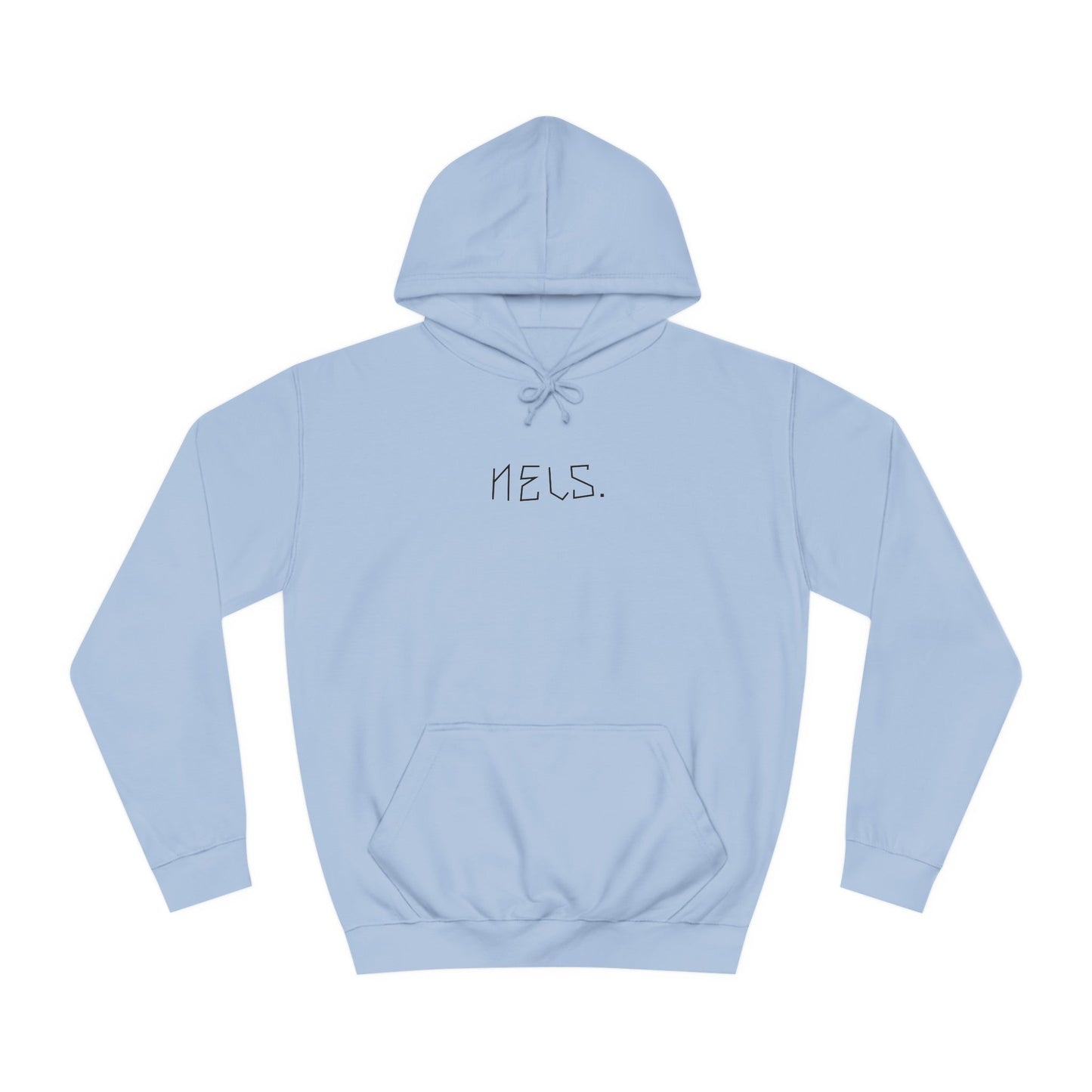 College Hoodie NELS. 'END OF THE WORLD' Front and Back - NELS.