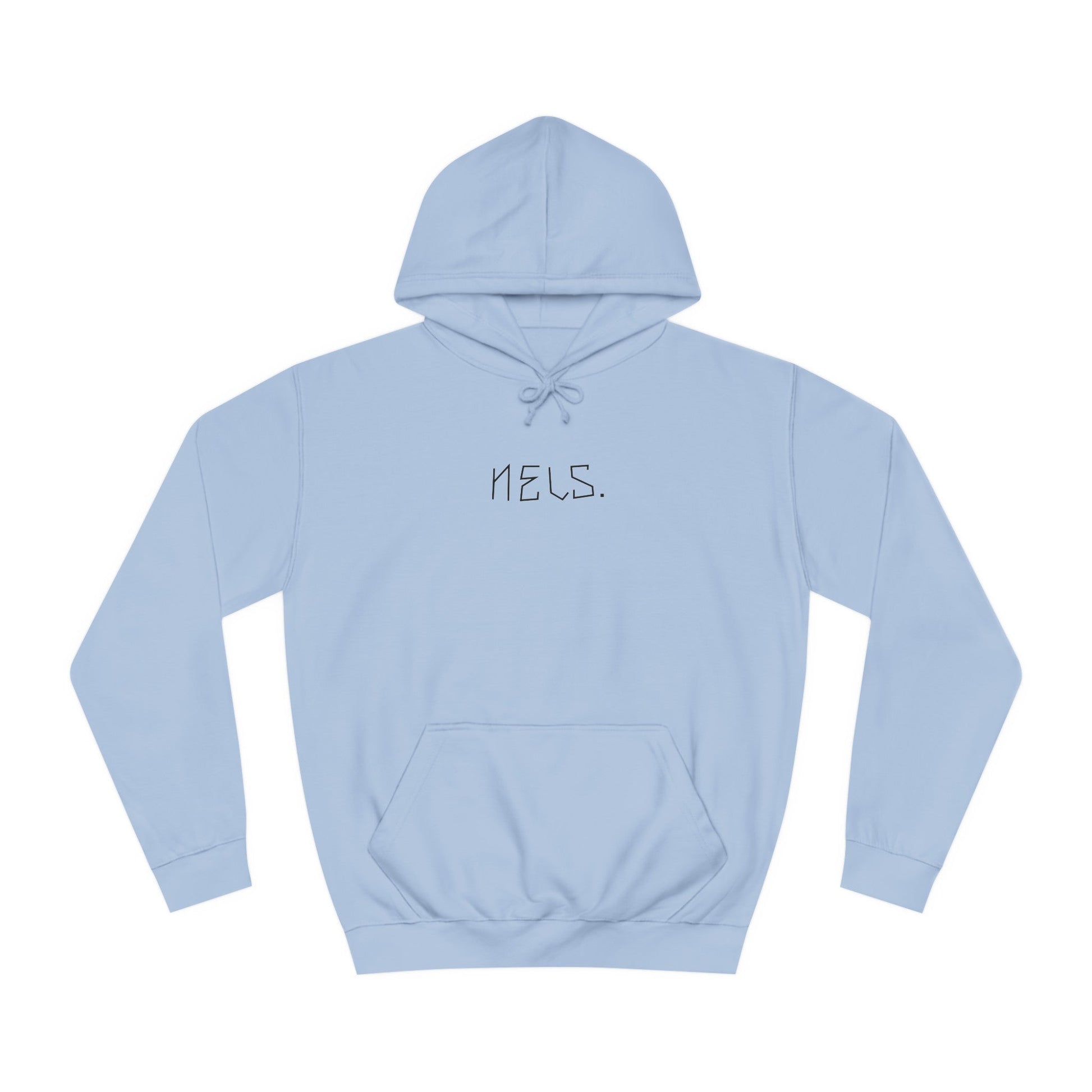 College Hoodie NELS. 'END OF THE WORLD' Front and Back - NELS.