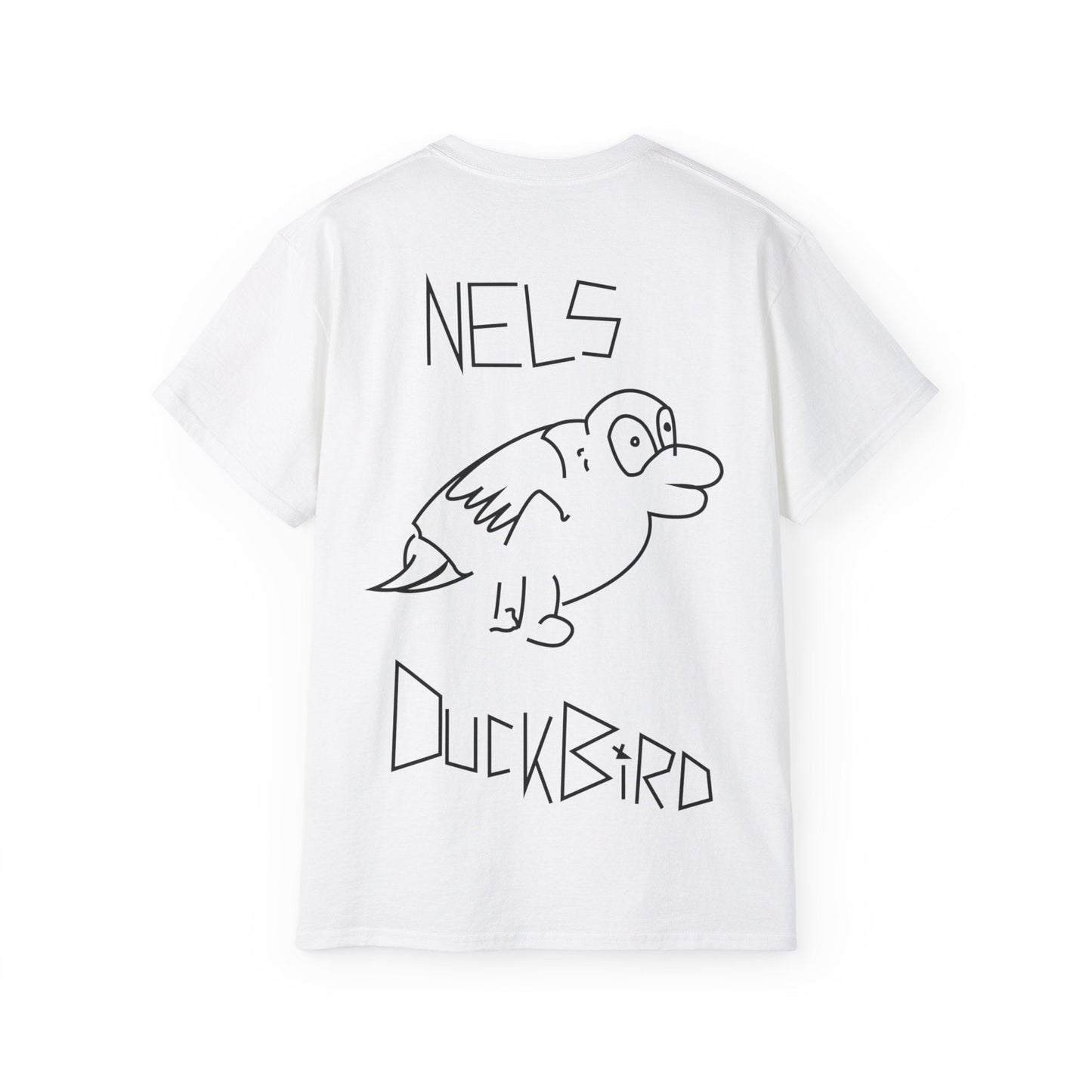 Tee NELS. 'Duckbird' Front and Back - NELS.