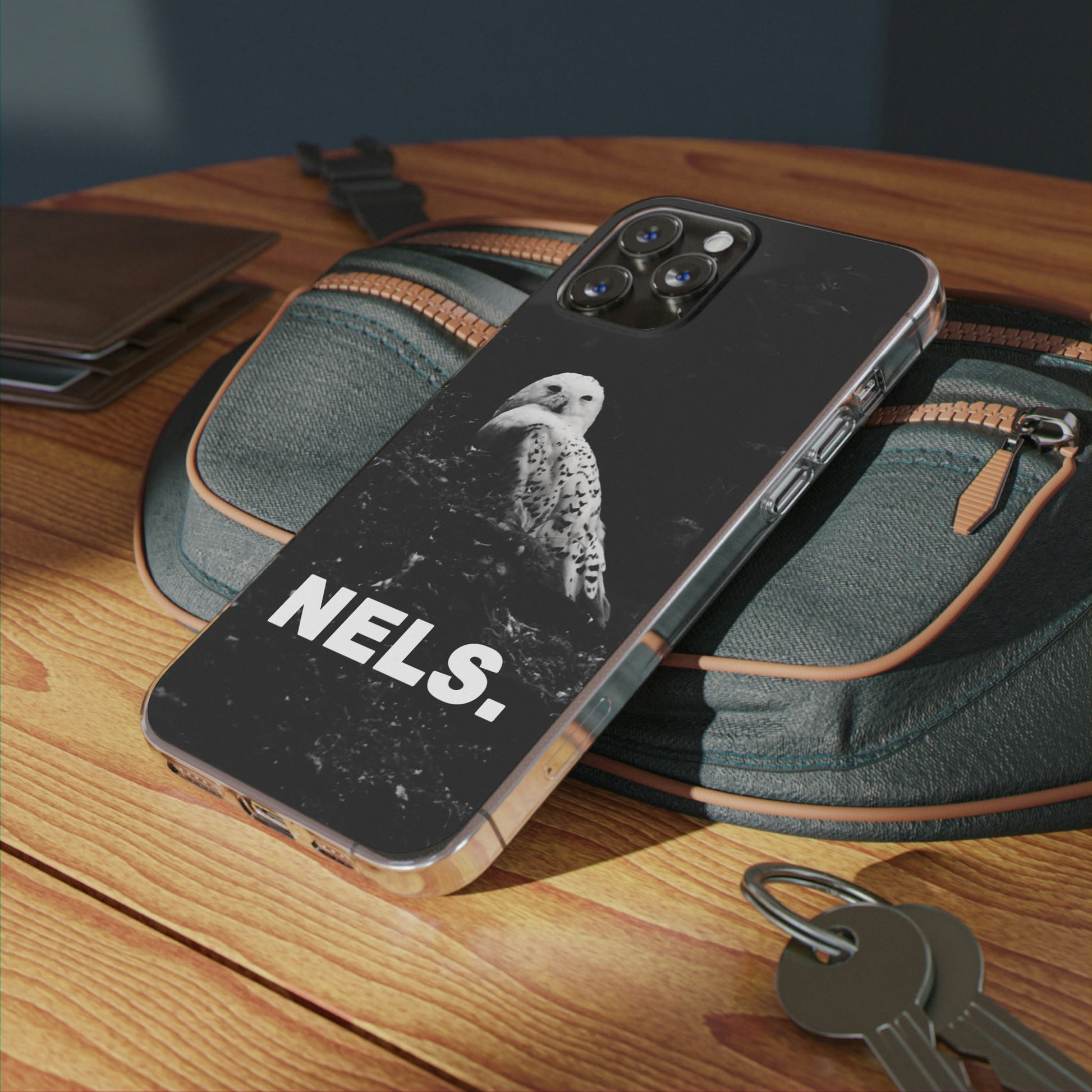 NELS. White Owl iPhone 13/12/11 Phone Case - NELS.