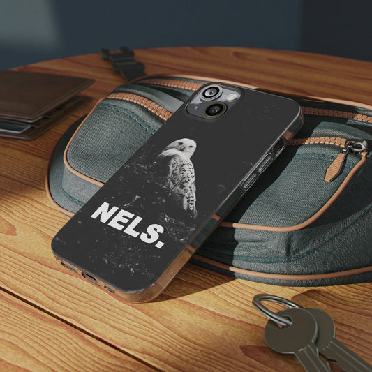 NELS. White Owl iPhone 13/12/11 Phone Case - NELS.