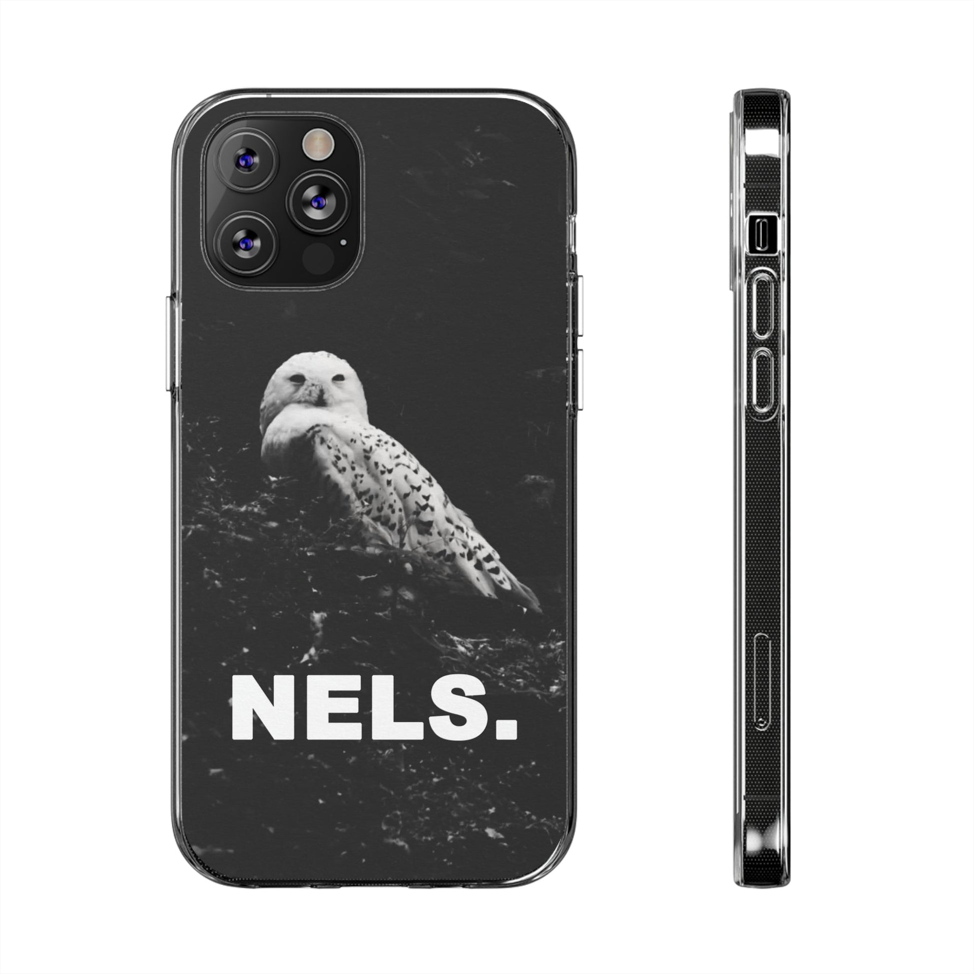 NELS. White Owl iPhone 13/12/11 Phone Case - NELS.