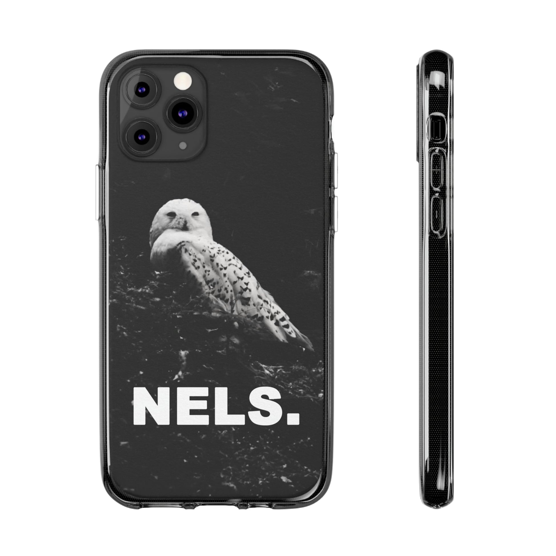 NELS. White Owl iPhone 13/12/11 Phone Case - NELS.