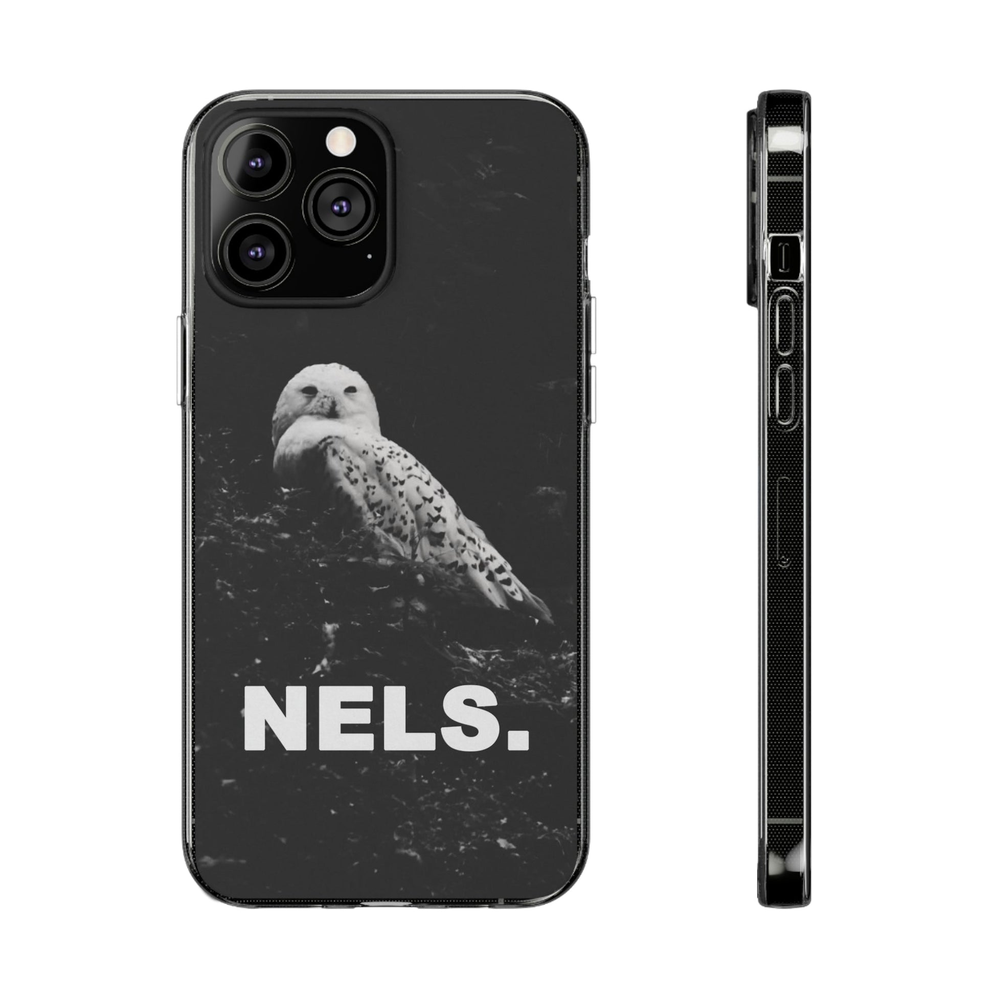 NELS. White Owl iPhone 13/12/11 Phone Case - NELS.