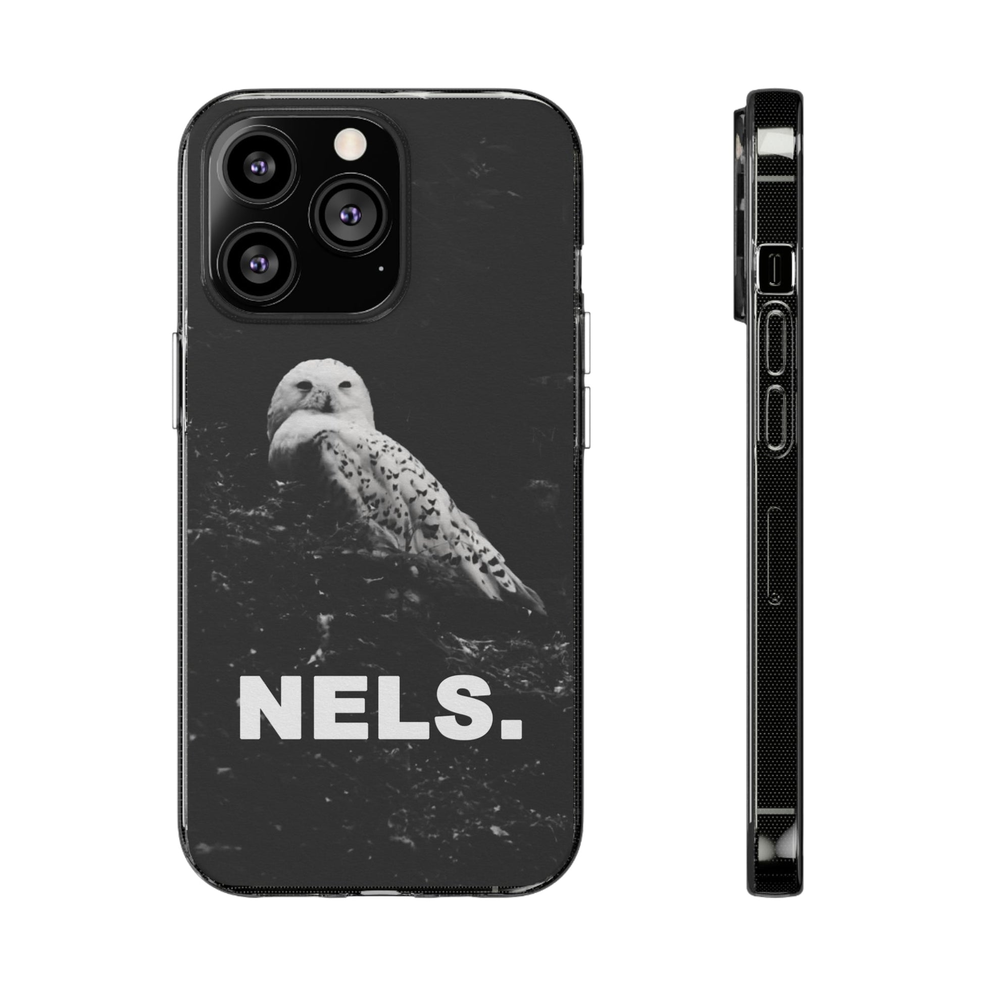 NELS. White Owl iPhone 13/12/11 Phone Case - NELS.