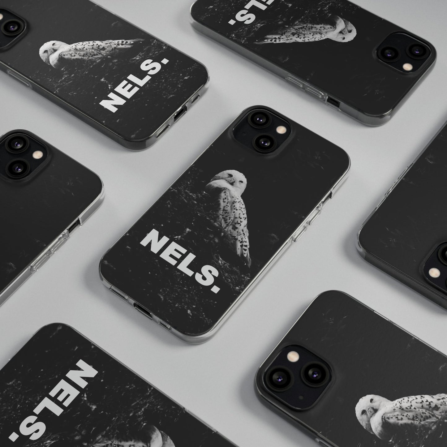 NELS. White Owl iPhone 13/Mini/Pro/Pro Phone Cases - NELS.