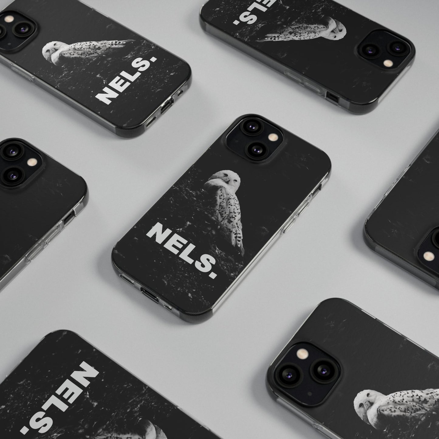 NELS. White Owl iPhone 13/Mini/Pro/Pro Phone Cases - NELS.