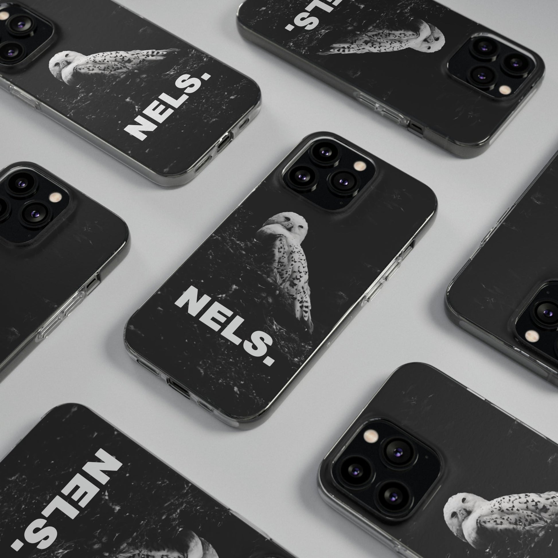 NELS. White Owl iPhone 13/Mini/Pro/Pro Phone Cases - NELS.